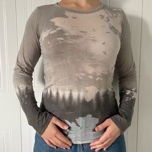 CUTE SHEER ABSTRACT TEE